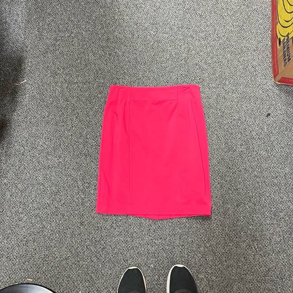 GRACE ELEMENTS | Raspberry stretch ponte pencil skirt - Picture 5 of 8